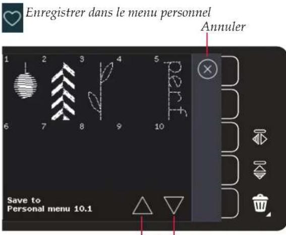 PFAFF Expression 710 - Supprimer une séquence - 2