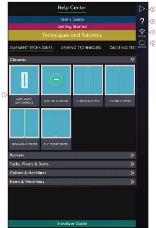 PFAFF Creative icon - Techniques et tutoriels - 1