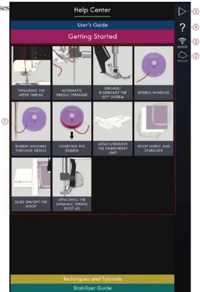 PFAFF Creative icon - Commencer à coudre - 1