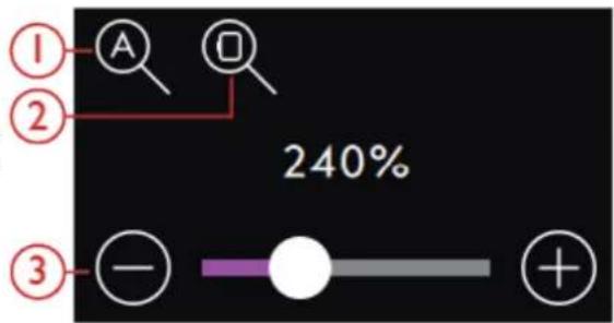 PFAFF Creative icon - Options de zoom - 1