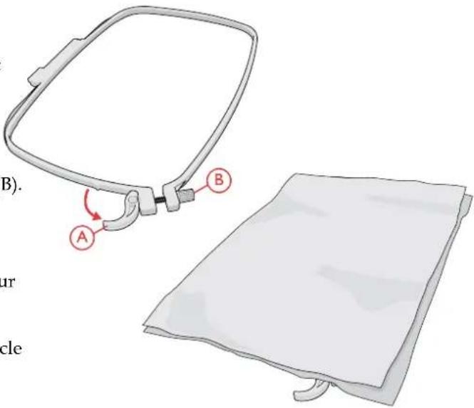 PFAFF Creative icon - Pour encercler le tissu - 1