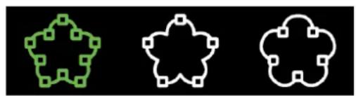 PFAFF Creative icon - Sélectionner des points de contrôle - 1