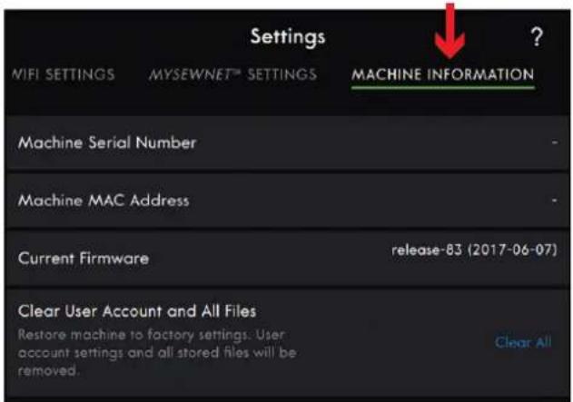 PFAFF Creative icon - Paramètres WiFi - 3