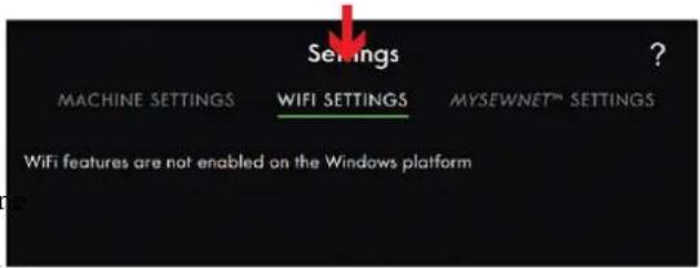 PFAFF Creative icon - Paramètres WiFi - 1