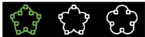 PFAFF Creative icon - Sélectionner des points de contrôle - 1