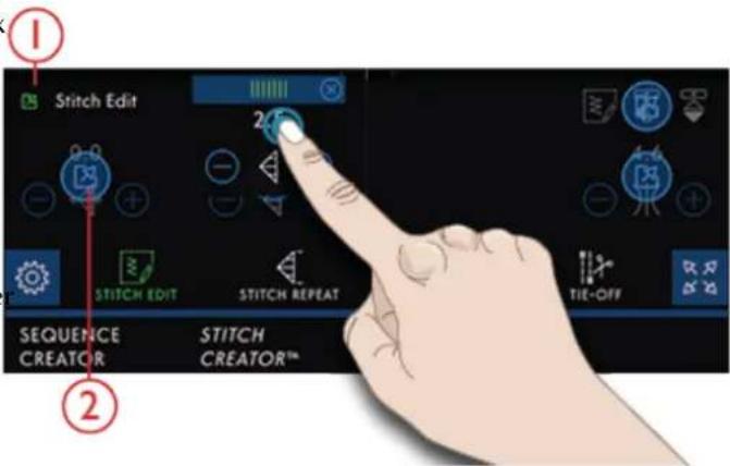 PFAFF Creative icon - Personnalisez votre zone de travail - 1