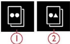 PFAFF Creative icon - Répétition de combinaison/Dupliquer le dernier - 1