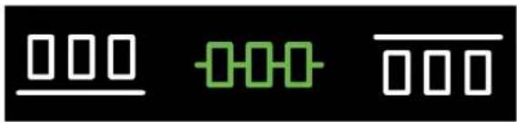 PFAFF Creative icon - Sélectionner le positionnement de ligne - 1