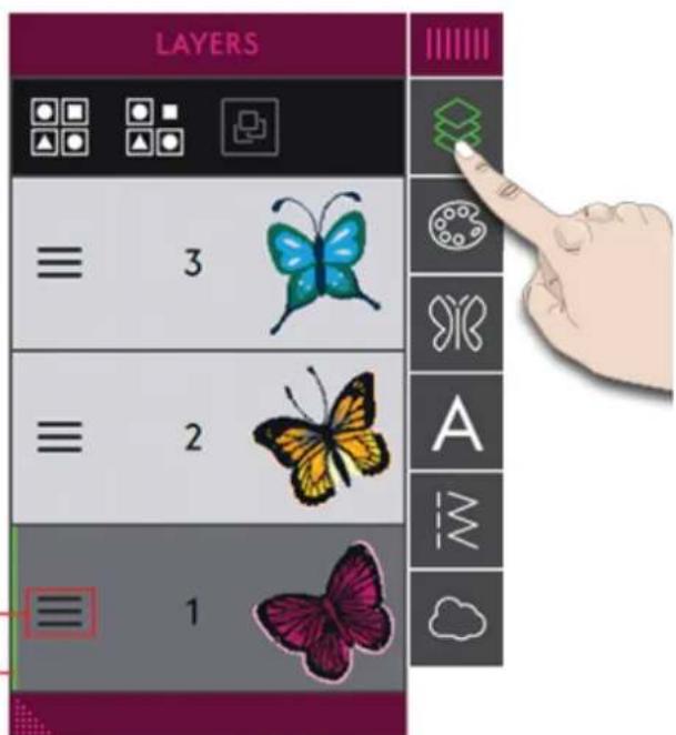 PFAFF Creative icon - Sélectionner un motif - 1