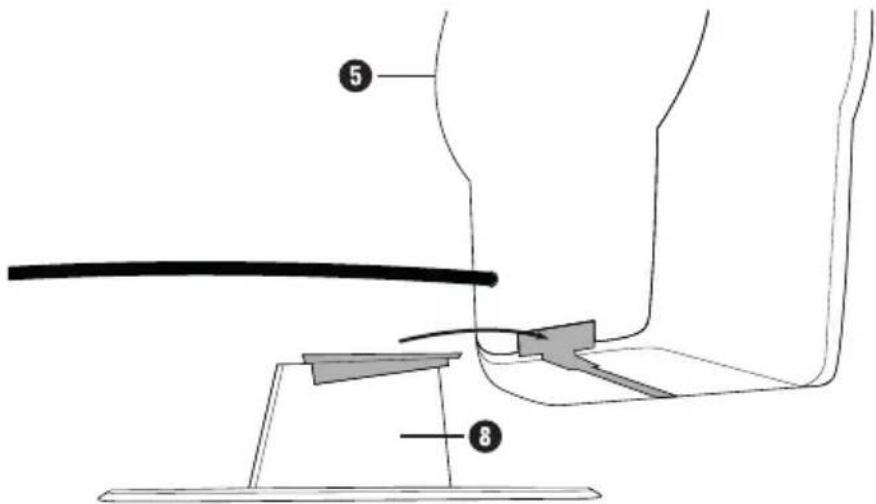 SILVERCREST SLB 1.2 E3 - Fitting the support feet - 1