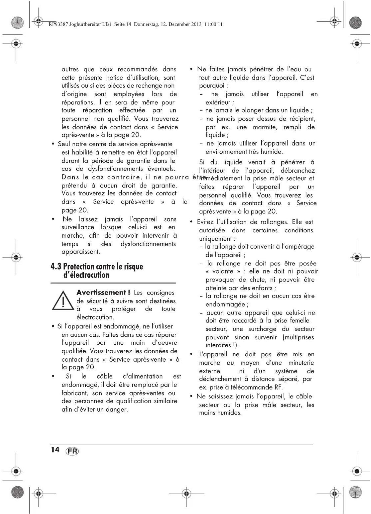 SILVERCREST SJB 15 B1 - Contenu livre - 2