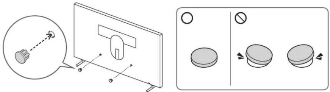 SAMSUNG The Frame UE43LS03NAU - Hindra TV:n från att falla - 2