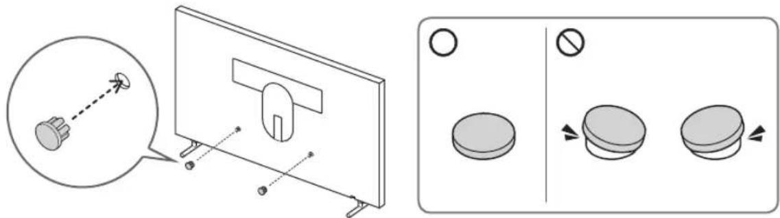SAMSUNG The Frame UE43LS03NAU - Uso de la tapa de la cubierta - 1