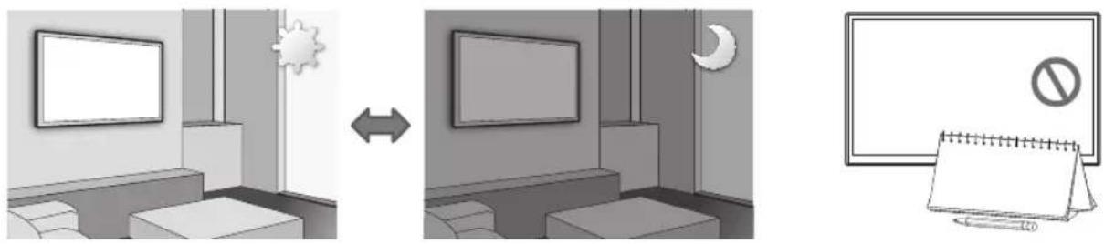 SAMSUNG The Frame UE43LS03NAU - ∅kosensor og skærmens lysstyrke - 1