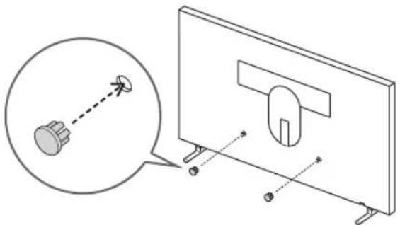 SAMSUNG The Frame UE43LS03NAU - Using the Cover Cap - 1