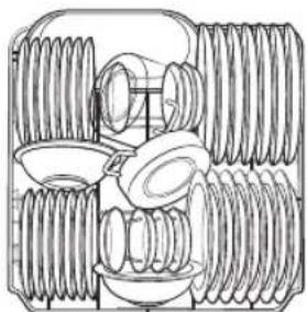 SAMSUNG DW60R7070UG - Modelle DW6*R707//DW6*R705* - 2