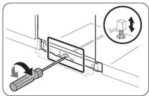 SAMSUNG DW60R7070UG - STEP 7 Level the dishwasher - 2