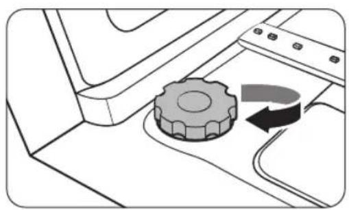 SAMSUNG DW60R7070UG - Remplissage du réservoir de sel - 3