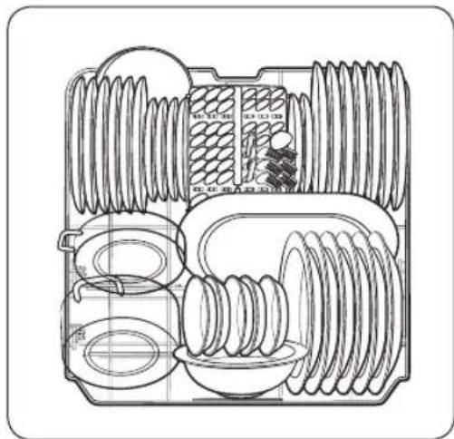 SAMSUNG DW60R7070UG - Unterkorb - 2