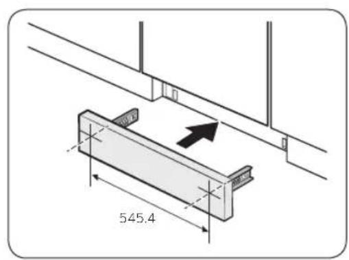 SAMSUNG DW60R7070UG - Pre-cut skirting board (DW6*R70**U* Series) - 2