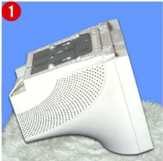 SAMSUNG SyncMaster 753DFX - Fixer et Enlever la Base - 2