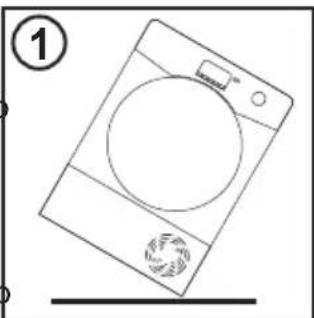 HOOVER HL H8A2DES - 2.TUBO DE DRENAGEM: INSTRUÇões DE INSTALLação - 1