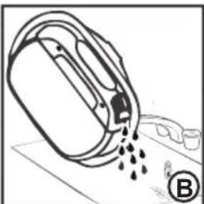 HOOVER HL H8A2DES - Entfernen des Behalters - 2