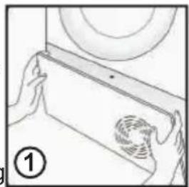 HOOVER HL H8A2DES - To Clean the Condenser Filter - 1