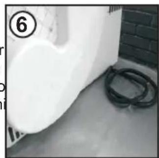 HOOVER HL H8A2DES - Ajuste la manguera como se indica: - 6