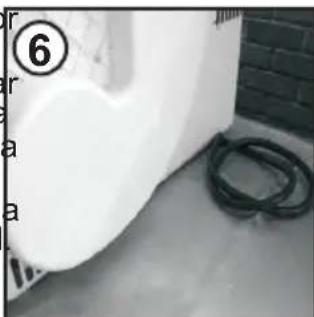 HOOVER HL H8A2DES - 2.TUBO DE DRENAGEM: INSTRUÇões DE INSTALLação - 6