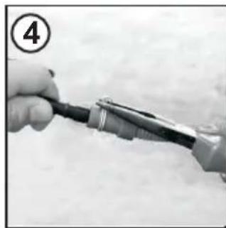 HOOVER HL H8A2DES - Fit the Hose as Follows: - 4