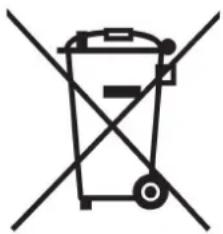 HOOVER HNC 180SY - Direttiva europea 2002/96/CE - 1