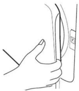 HOOVER HNC 180SY - Tür und Sieb - 1