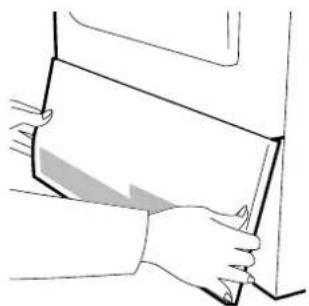 HOOVER HNC 171XSY - Per togliere la vaschetta - 1