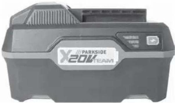 PARKSIDE PWSA 20Li B3 - Commande d'accu de rechange - 1