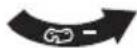 PARKSIDE PKS 2200 A1 - Graphical symbol on the chain brake lever: - 2