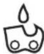 PARKSIDE PKS 2200 A1 - Graphical symbol on the blade: - 2
