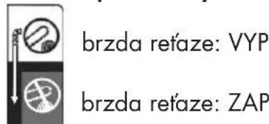 PARKSIDE PKS 2200 A1 - Znak na páke brzdy refaze: - 1