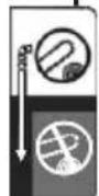 PARKSIDE PKS 2200 A1 - Graphical symbol on the chain brake lever: - 1