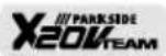 PARKSIDE PHSSA 20Li A1 - Symboles sur l'accumulateur - 1