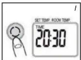 QLIMA SRE3230TC2 - C REGOLAZIONE DELL'OROLOGIO - 4