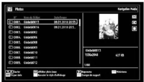 SABA SVD2630 - Affi chage de photos via USB - 1