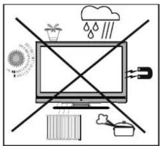 SABA SVD2630 - Branchement à un système de distribution de télévision (television par cable, etc.) à partir d'un tuner - 1