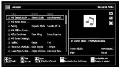 SABA SVD2630 - Lire la musique via USB - 1