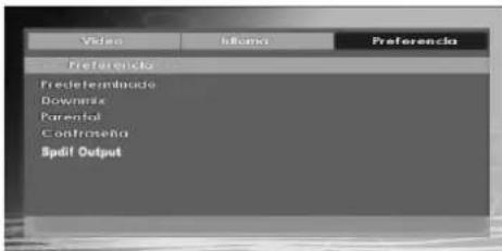 SABA SVD2630 - Preferencias - 1