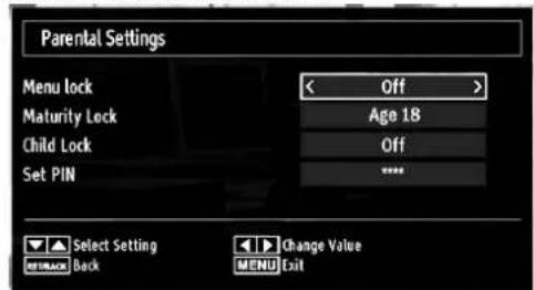 SABA SVD2630 - Parental Control - 2