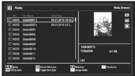 SABA SVD2630 - Viewing Photos via USB - 1