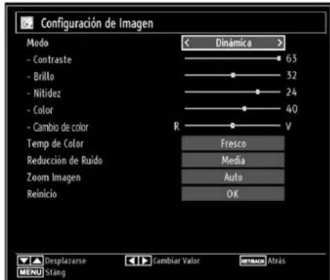 SABA SVD2630 - Configuración de Imagen - 1