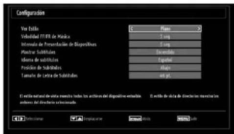SABA SVD2630 - Confi guración del Navegador de Medios - 1