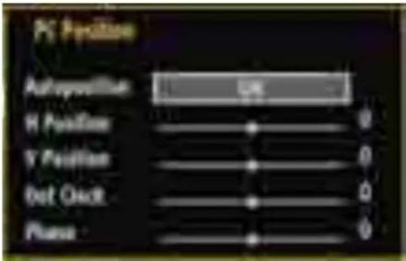 SABA SBV1943H - PC Picture Settings - 1